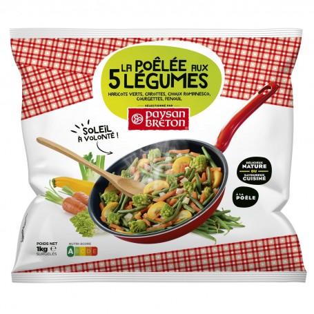 La Poêlée aux 5 légumes
