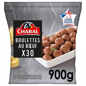 BOULETTES AU BOEUF 30X30G CHARAL