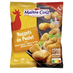 MAITRE COQ NUGGETS DE POULET SACHET SURG 1K