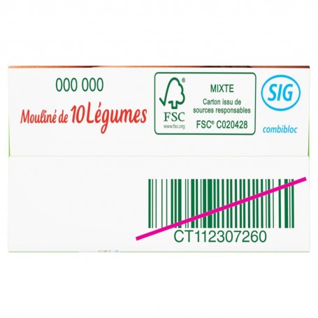 Liebig PurSoup' Mouliné de 10 légumes 1 L