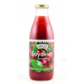 Jus goyavier avec pulpe - LAW-LAM - 1L