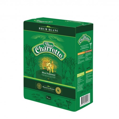 RHUM BLANC CHARRETTE 49 BIB 3L
