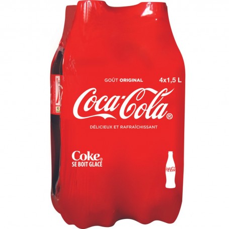 COCA COLA PET 4x1,5L