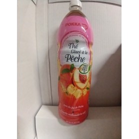 Thé  glacé pêche - POKKA - 1,5L