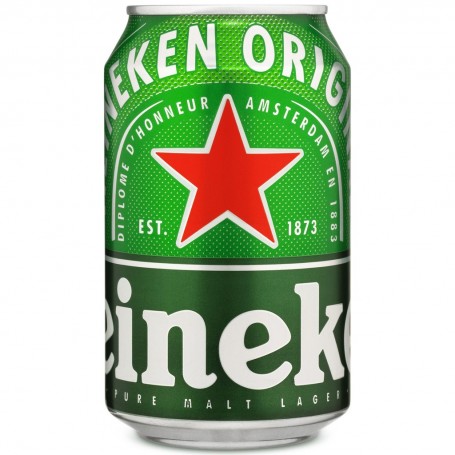 Heineken bière blonde boîte 33cl