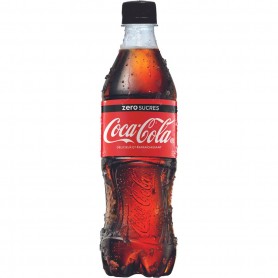 COCA COLA ZERO PET 50CL