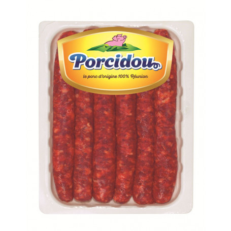 MERGUEZ PORCX6 PORCIDOU 330G