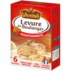 Levure du Boulanger x6 Vahiné 48g