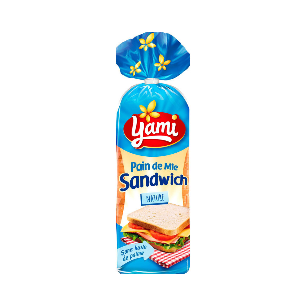 Pain de mie sandwich tranché YAMI 420G - Drive Z'eclerc