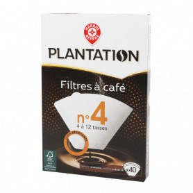 Filtre Ã  cafÃ© nÂ4 Plantation x40