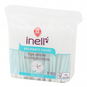 Coton-tiges Inell Recharge Tiges papier - x160