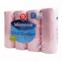 Papier toilette Mimosa Rose 3 plis - x12