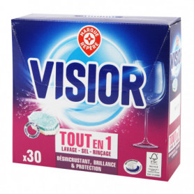 Tablettes lave vaisselle Visior Tout en 1 x30 - 480g