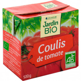 Coulis de tomate Jardin Bio 500g