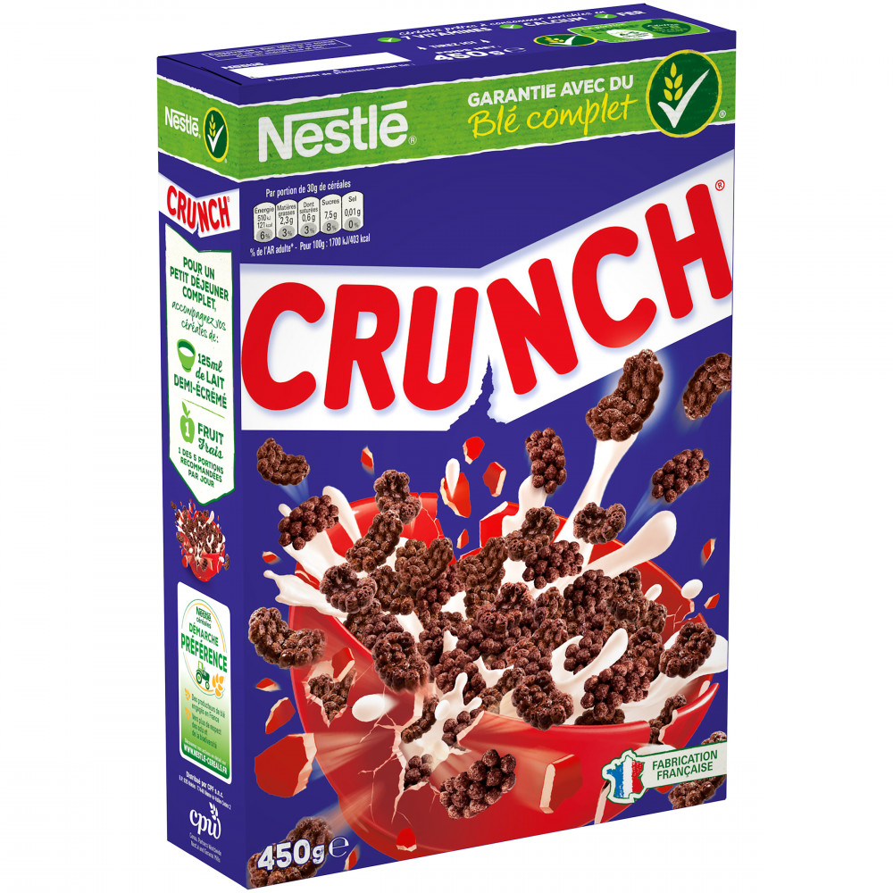 CEREALES CRUNCH NESTLE 450G - Drive Z'eclerc