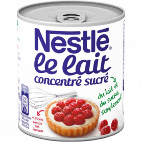 Lait Concentré Sucré à pâtisser lait entier NESTLE boîte 397g