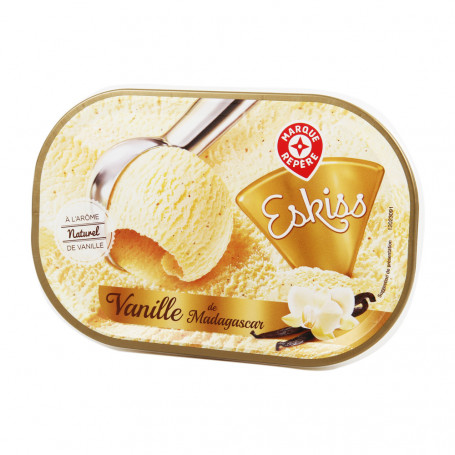 GLACE VANILLE BAC ESKISS 500G