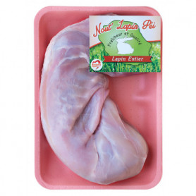 LAPIN ENTIER SOUS FILM - 1KG