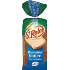 Pain de mie tranché nature St Rolan 350G