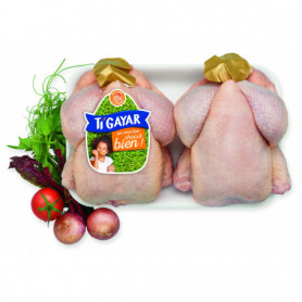 poulet frais X2 ti gayar 2,4kg