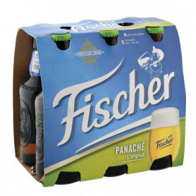 Panaché Bouteilles FISCHER 6X33CL