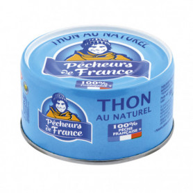 THON NATUREL ENTIER PDF  1/4 SAUPIQUET 130GRS