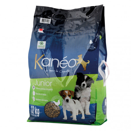 CROQUETTES POUR CHIOTS JUNIOR - KANEO - 12KG