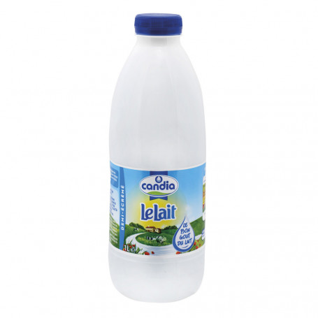 LAIT 1/2 ECREME CANDIA BOUTEILLE 1L