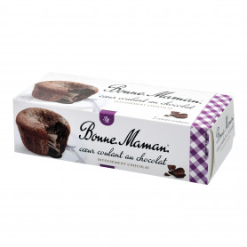 GATEAU COEUR FONDANT AU CHOCOLAT- BONNE MAMAN- 160GRS