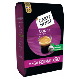 CAFE CORSE INTENSITE N7- CARTE NOIRE- X60