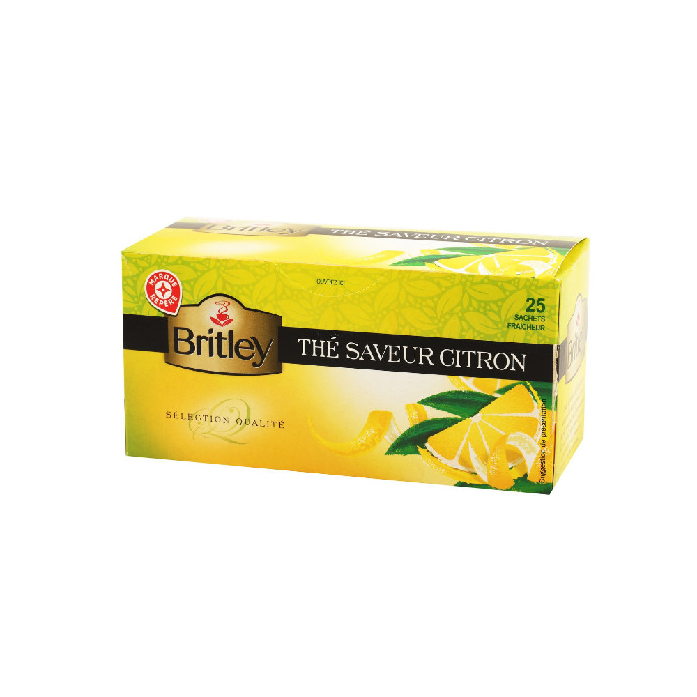 THE VERT MENTHE 25 SACHETS- BRITLEY - 40G - Drive Z'eclerc