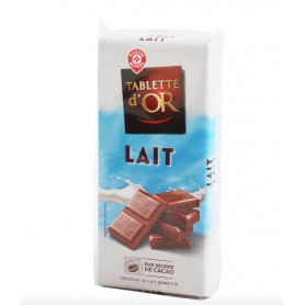 CHOCOLAT LAIT TABLETTE OR 3X100GR