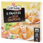 FEUILLETES AUX 2 SAUMONS - COTE TABLE- 400G 