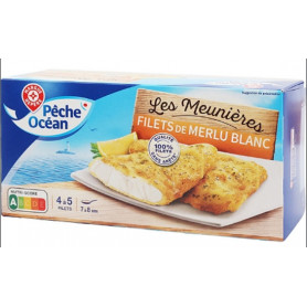 FILET MERLU BLANC MEUNIÈRE - PÊCHE OCÉAN - 450 G