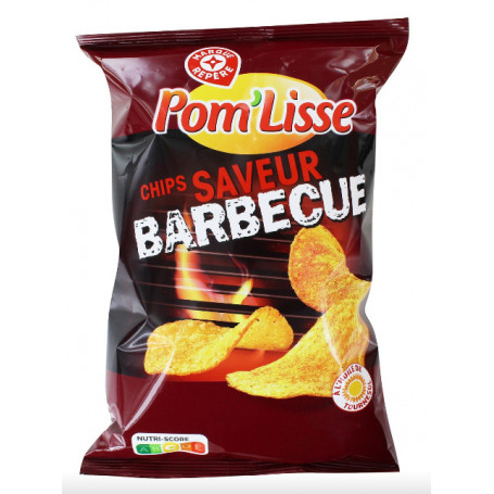 CHIPS SAVEUR BARBECUE - POMLISSE - 135G  