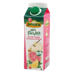 PUR JUS DE POMME, GOYAVE ET CITRON - 1 L - JAFADEN