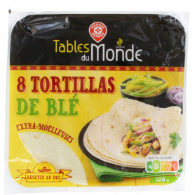 TORTILLAS BLE TABLES MONDE 320