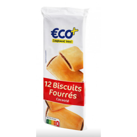 BISCUITS FOURÉS CACAO ECO+ 225G  