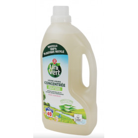 Lessive liquide Uni Vert Ecolabel x40 - 1.6L