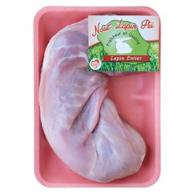 LAPIN ENTIER SOUS FILM - 1,4KG