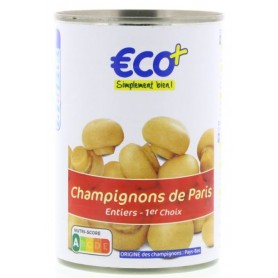 Champignons de Paris Entiers - ECO+ - 230g