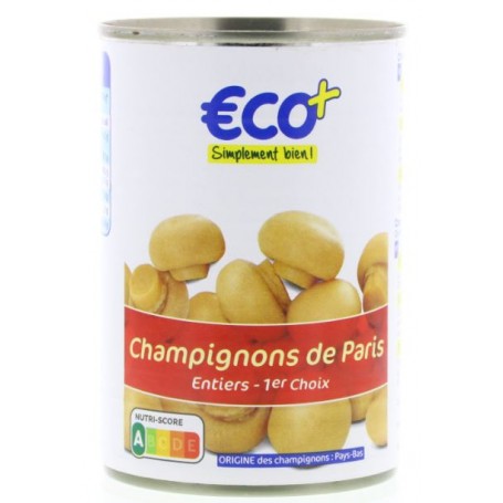 Champignons de Paris Entiers - ECO+ - 230g