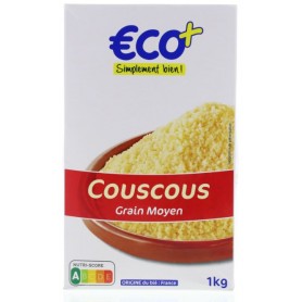 Couscous Grain Moyen - ECO+ - 1kg