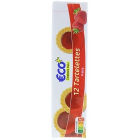 Tartelettes goût Fraise - ECO+ - 200g