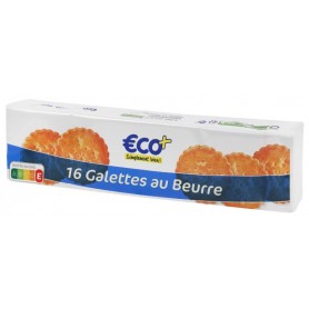 Auchan - Palets bretons pur beurre 125g