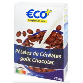 Pétales de Céréales goût Chocolat - ECO+ - 750g