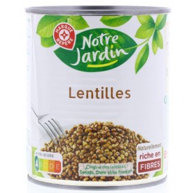 Lentilles - NOTRE JARDIN - 530g