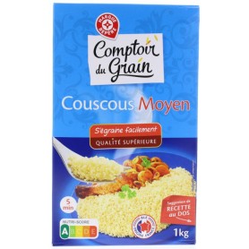 Couscous Grain Moyen - COMPTOIR DU GRAIN - 1kg