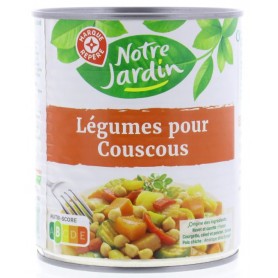 Légumes pour Couscous - NOTRE JARDIN - 800g