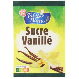Sucre Vanillé - TABLIER BLANC - 10x7,5g (75g)